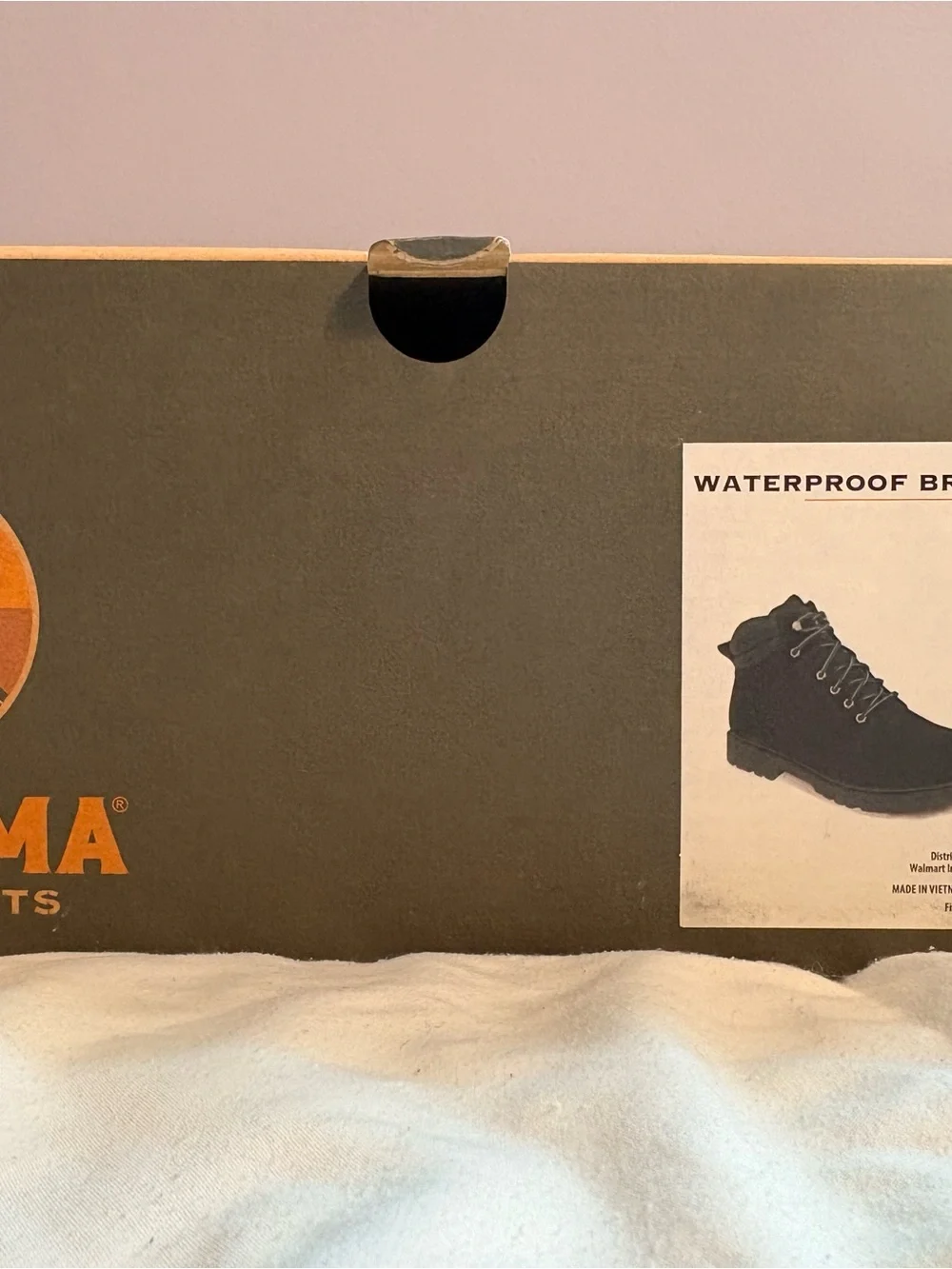 Brahma Black Suede Work Boots with Padded Collar